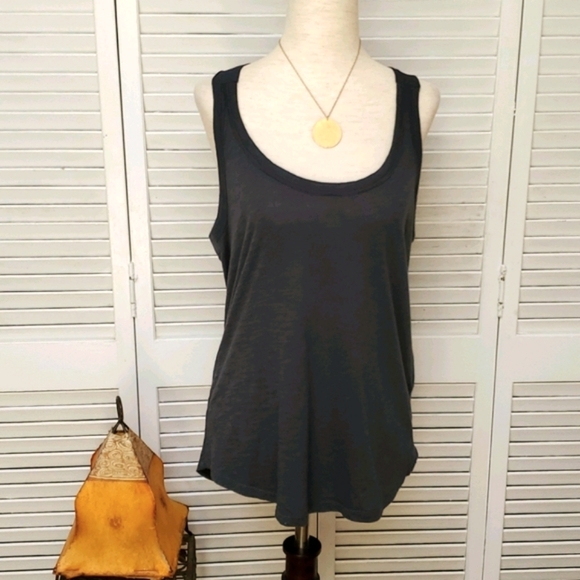 Banana Republic Tops - Banana Republic Size M Zipper Back Tank Top